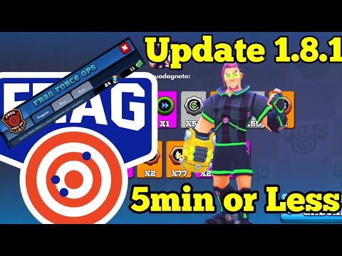 Update 1.8.1 in 5 min or less, What you NEED to Know: #FRAG Pro Shooter