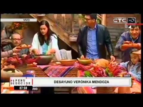 DESAYUNO DE VERONIKA MENDOZA EN ANDAHUAYLILLAS A LAS 08 00 HRS 10ABR16 C 2 CTC