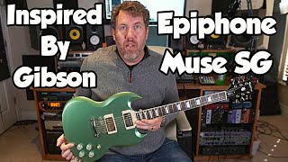 Video thumbnail for Epiphone SG Muse - Wanderlust Green Metallic by Rich Bischoff