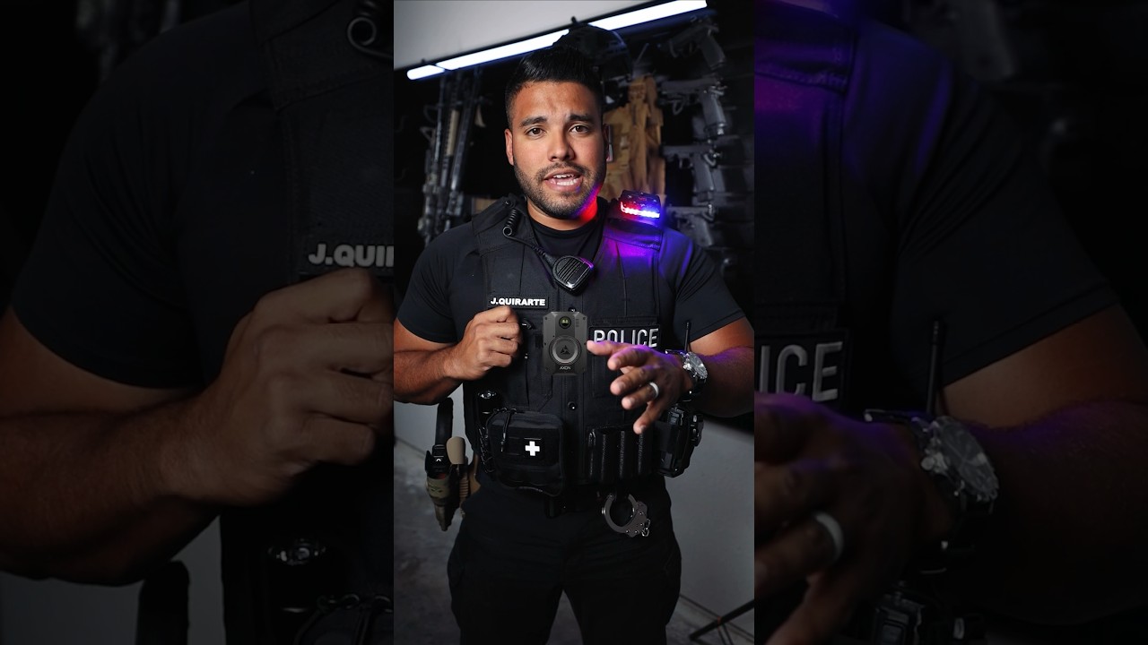 A Police Officers Body Camera