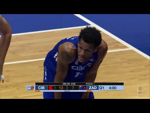 ABA Liga 2017/18, Round 8 match: Cibona - Zadar (10.11.2017)