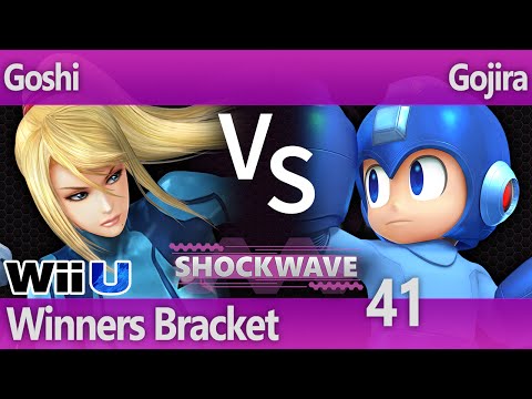 SW 41 Wii U - Goshi (ZSS, Sword Fighter) vs Gojira (Mega Man) - Winners Bracket