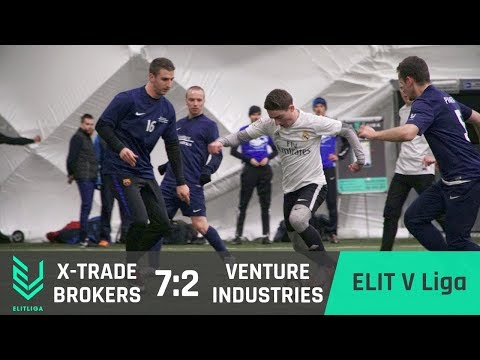 X-Trade Brokers 7:2 VENTURE INDUSTRIES - ELIT V Liga [ZIMA 2018]