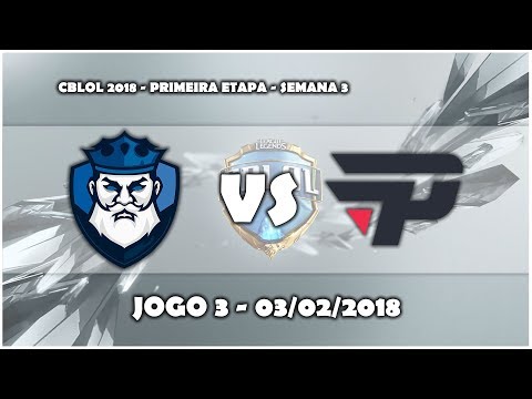 CBLOL 2018 - CNB eSports vs paiN Gaming (Highlights) | JOGO 3
