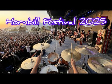 Drummer's POV at Hornbill Festival 2025 | Novo Band | Full Vlog