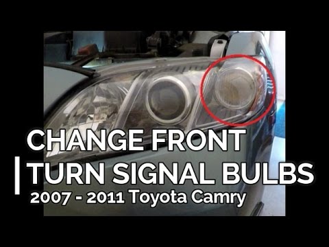 YouTube video about: How to replace signal light bulb toyota camry?