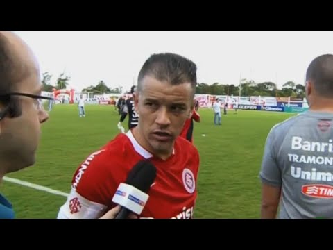 D'ALESSANDRO IRRITADO COM REPÓRTER