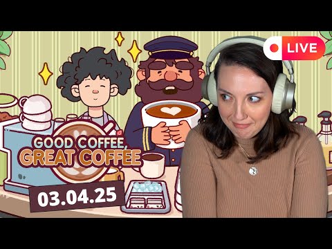 Good Coffee Great Coffee Full Gameplay Part 1 - Live Gameplay!! - YouTube