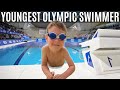 THE WORLD'S YOUNGEST OLYMPIC SWIMMER