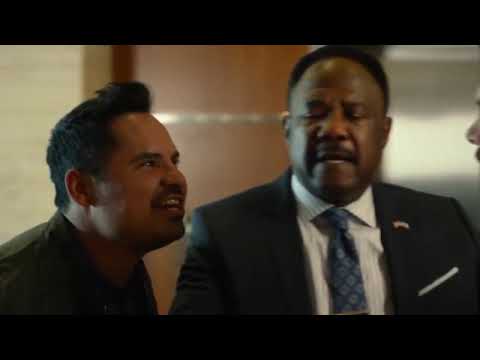 Chips 2017 Ponch shoots his partner during a FBI Sting op scene