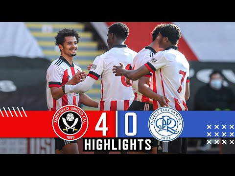 Sheffield United 4-0 QPR | U23s PDL North Highlights | Iliman Ndiaye, Brooks, Brunt & Gloms goals.