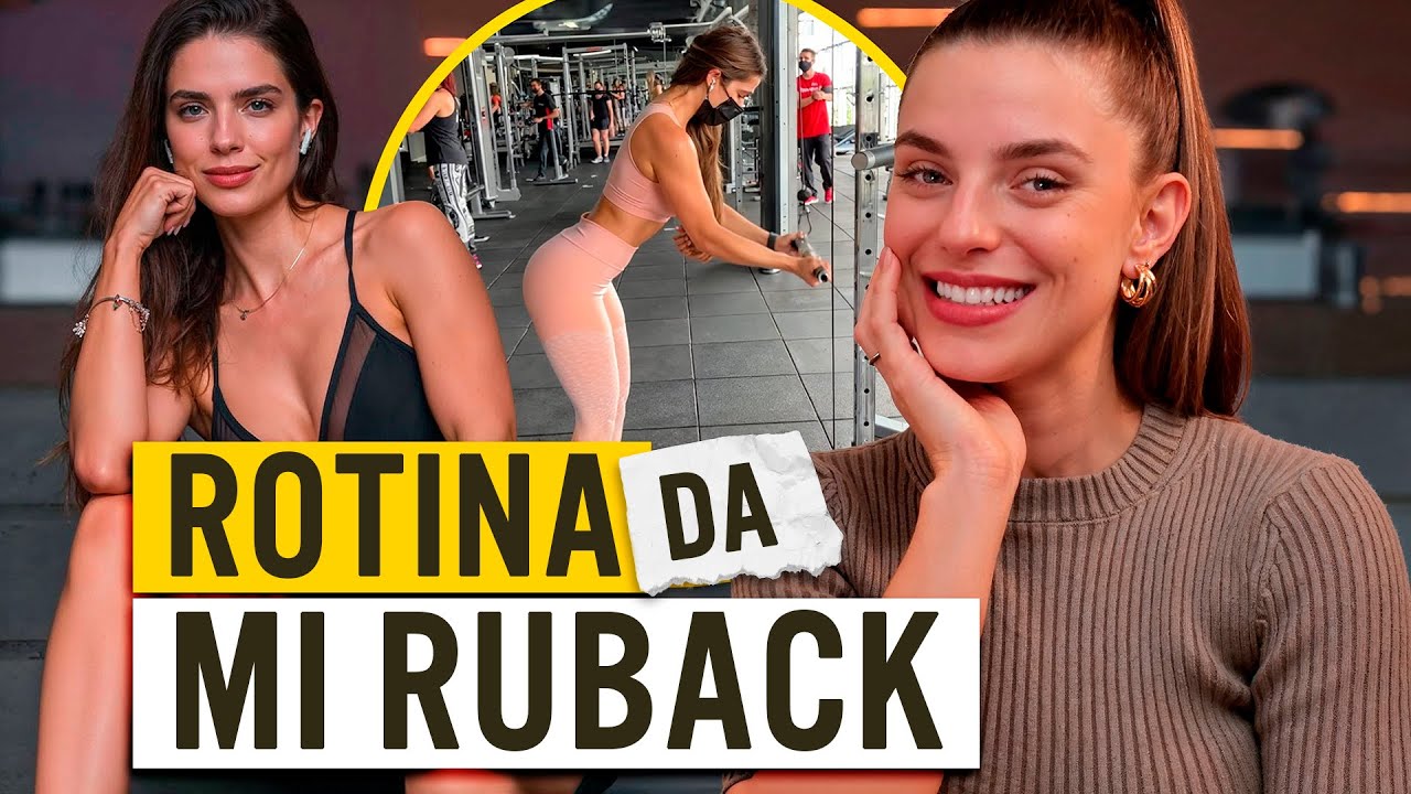 ROTINA SAUDÁVEL de alimentação e treinos da MI RUBACK | REACT