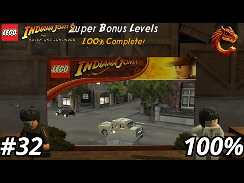 LEGO Indiana Jones 2 100% Walkthrough Part 32 Temple of Doom Super Bonus Level
