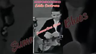 Eddie Cochran. Live TV.Summertime Blues