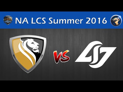 NA LCS 2016 - W1D3 - APX vs CLG - Game 3