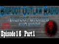 Bigfoot Outlaw Radio Ep16 Bigfoot Stories And More