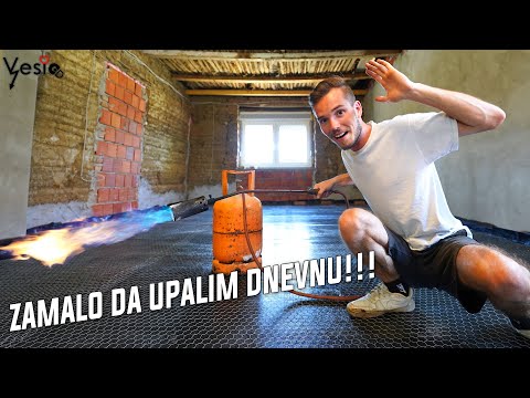 Postavka hidroizolacije i cementne kosuljice Epizoda 6