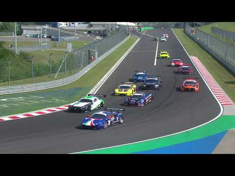 International GT Open 2020 Round 1 HUNGARORING - RACE 1 Highlights