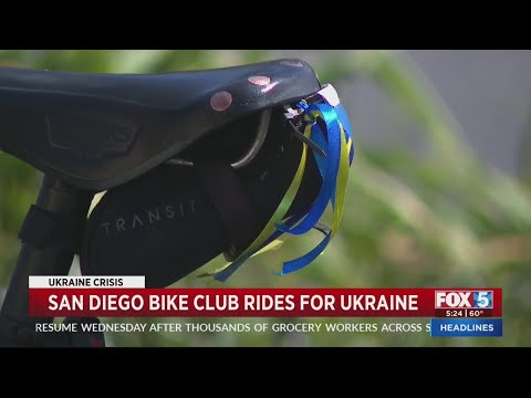 San Diego Bike Club Rides For Ukraine