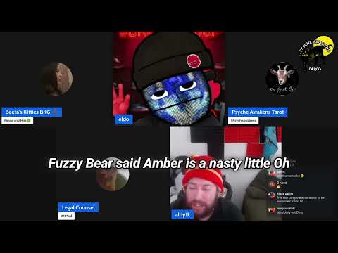 Thumbnail for Fuzzy Bear's Shocking Comment on Amber Stirs Up the Virtual Room!