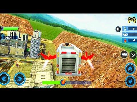 Flying Firefighter Robot Transformation Flying Horse #2 - Android Gameplay FHD