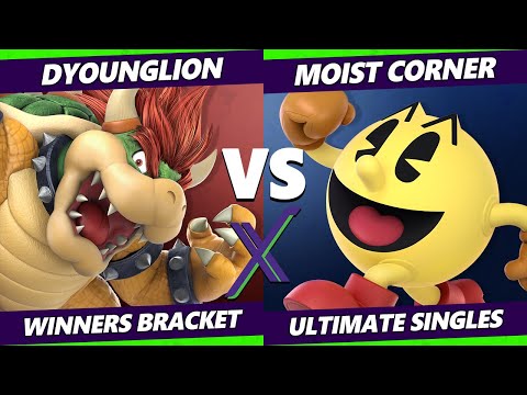 S@X 416 Winners Bracket - Dyounglion (Bowser) Vs. Moist Corner (Pac-Man) Smash Ultimate - SSBU