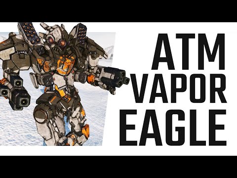 Crazy ATM Vapor Eagle Build - Mechwarrior Online The Daily Dose #1066