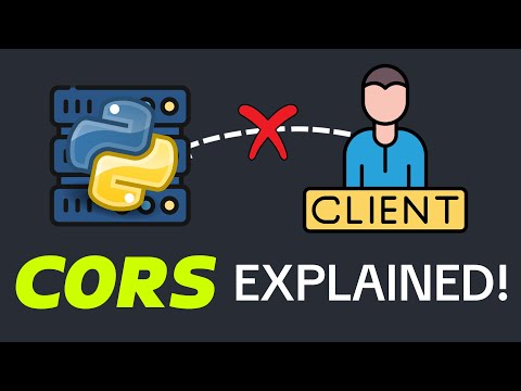 CORS Explained in API Design | Fix Cross-Origin Errors with Flask