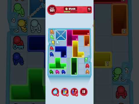 Drop Away Level 101 Solution Walkthrough