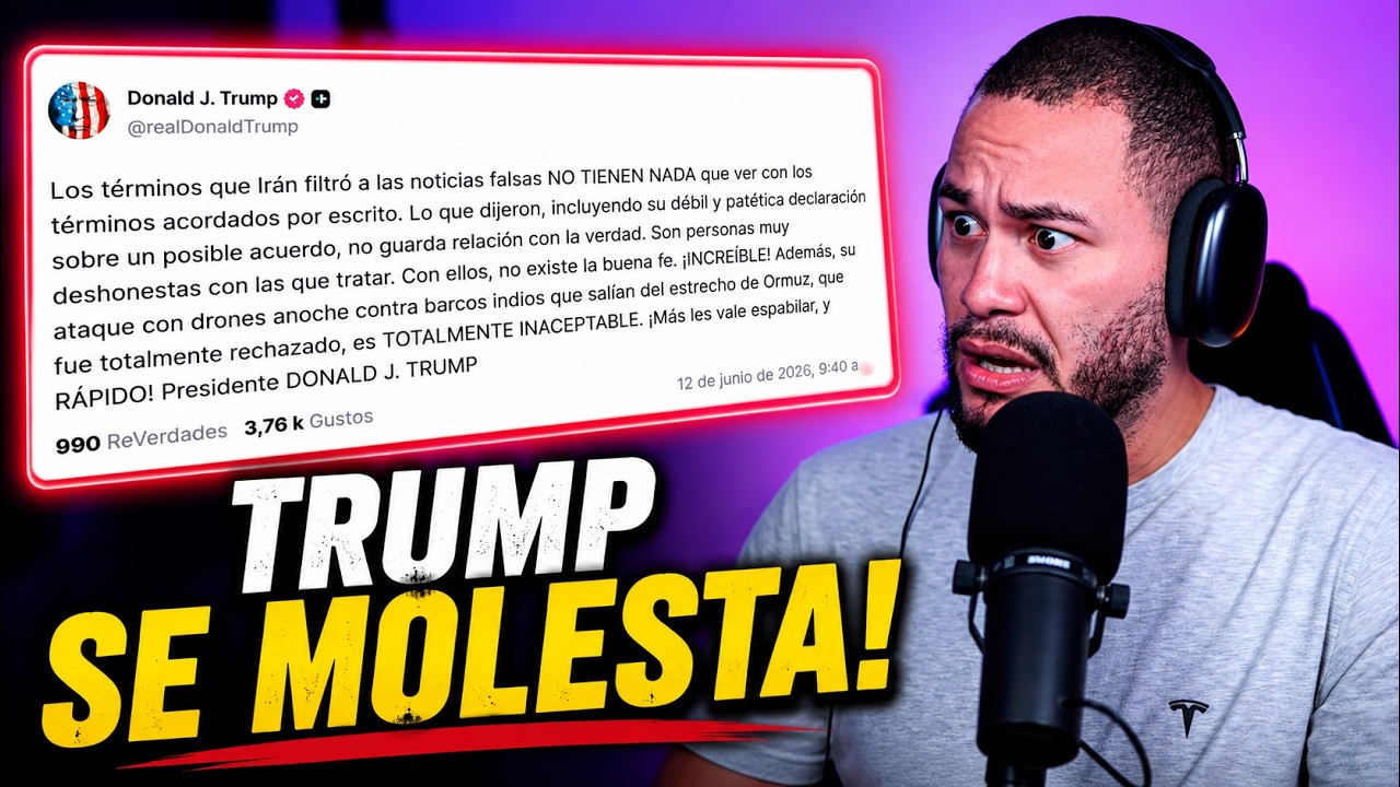URGENTE! IRAN ATACA Y Donald Trump HABLA