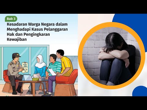 Bab 3 Kelas 12, Kesadaran Warga Negara dalam Menghadapi Kasus Pelanggaran Hak dan Pengingkaran Kewa