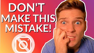 I Ruined My Instagram Account (DON'T DO THIS)