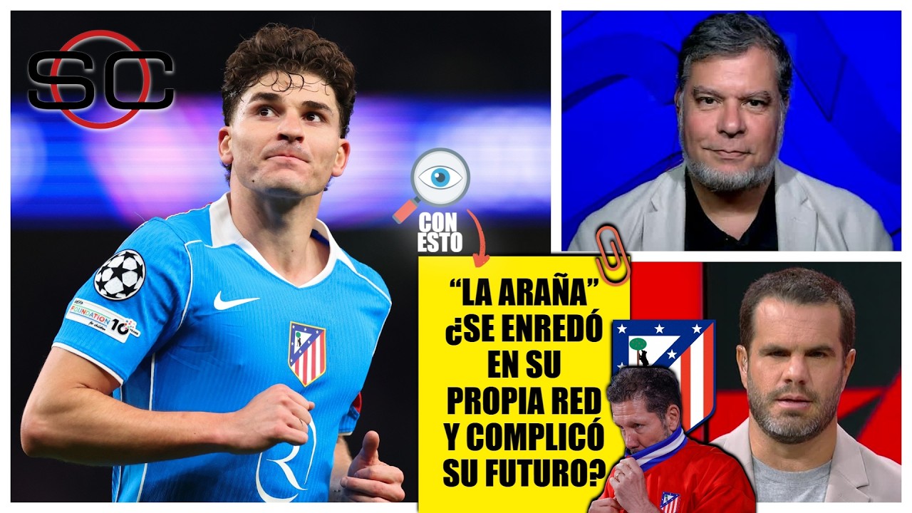 JULIÁN ÁLVAREZ se irá a la PREMIER LEAGUE porque ATLÉTICO no cederá ante BARCELONA | SportsCenter
