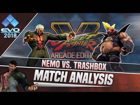SFV AE Match Analysis: EVO 2018 - Nemo vs. Trashbox