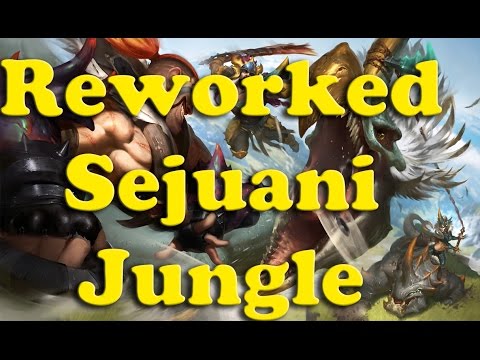 REWORKED SEJUANI JUNGLE, Full Game Commentary!