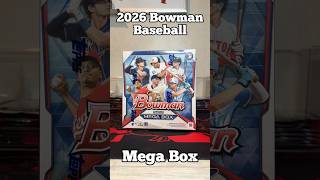 2026 Bowman Baseball Mega Box #sportscards #bowmanchrome #baseballcards #bowman #bowmanbaseball