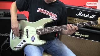 Video thumbnail for FENDER American Standard Jazz Bass 2012 RW JPM by session