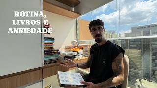 Vlog: Um dia na minha vida | rotina, livros e ansiedade