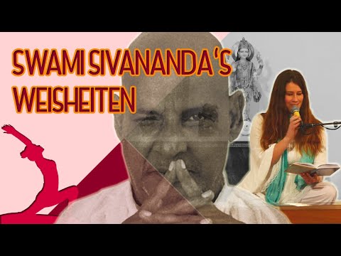 Yogastunde mit Satyadevi - Sivanandas Weisheiten - Yoga Vidya live