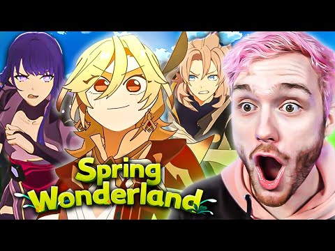 Genshin HoYoFair 2023 Was AMAZING! | Spring Wonderland Reaction