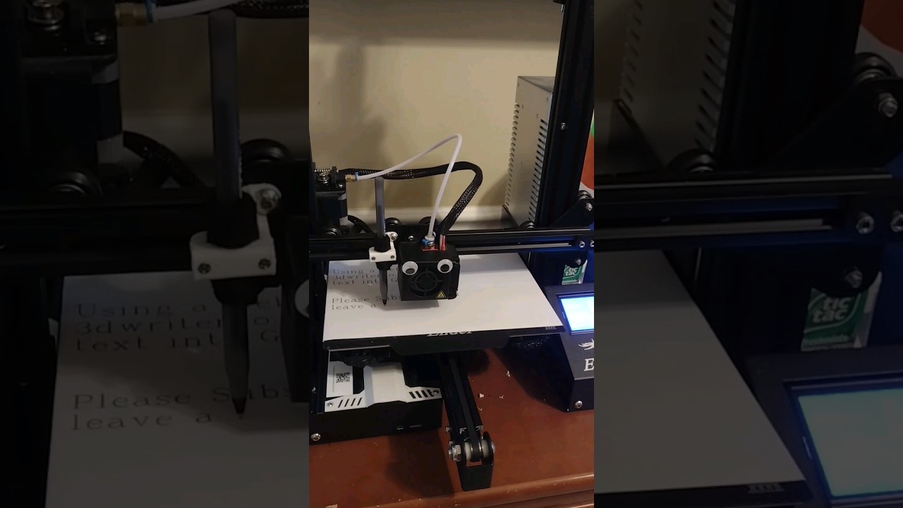 Text into G-code! #3dprinting
