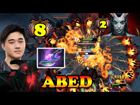 ABED FULL MAGICAL SHADOW FIEND SUPER FAST REFLEX VS ARTEEZY #2 QUEEN OF PAIN CARRY | DOTA2ORBS
