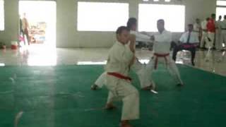 preview picture of video 'Kabupaten Pekalongan Karate male Team kata'