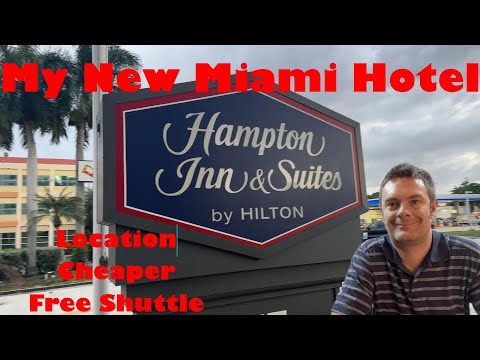 Hampton Inn Blue Lagoon Miami-perfect location to stores, free breakfast, clean, free shuttle(11-23)