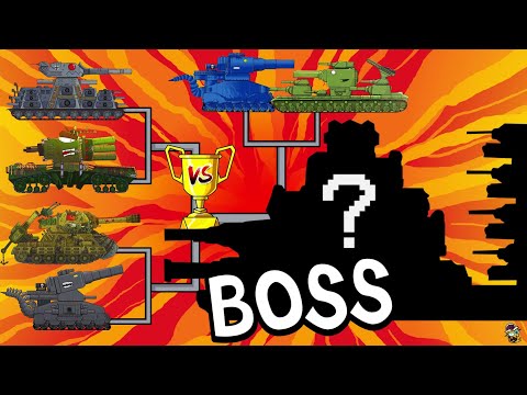 Compare Power ⚔️KV-45, KV2, STALINGRAD, KING DORZILLA, PEPZILLA, KV6, KV54 ⚔️ Cartoons about tanks