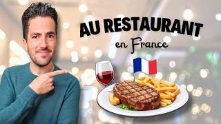 How to order at a restaurant in France 🍽️ | French dialogue