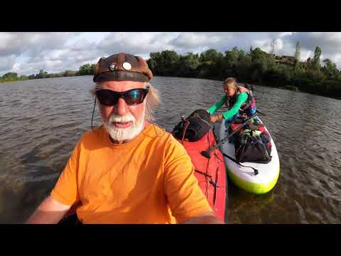 kanukassel-TV:  FRANCE 2020 (6) LOIRE mit SUP-Board & Zelt - Impressionen 6