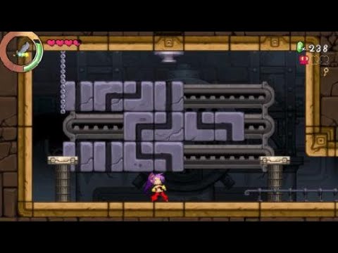 Shantae and the Seven Sirens - Coral Mine Puzzle Solution #1
