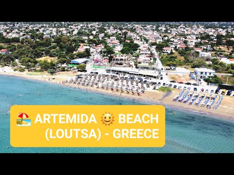 Παραλία Αρτέμιδα ( Λουτσα ) | Artemida Beach - @Diversity_gr GREECE 2023 #greece #beach #artemis