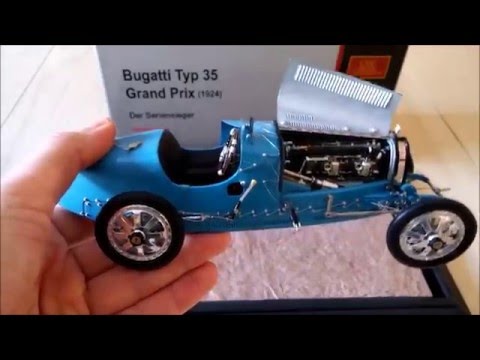 CMC Bugatti Type 35 Grand Prix 1924 die cast model